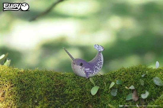 Eugy 3d-puzzel Narwal 11 X 7 Cm Karton Paar 24-delig 6 Eugy 3d-puzzel Narwal 11 X 7 Cm Karton Paar 24-delig - Afbeelding 4