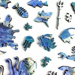 Inside Adventure | Seascape Houten Puzzel Voor Volwassenen | Unieke Whimsy Stukjes | 648 Stukjes | Vormenpuzzel -Puzzels Verkoopwinkel 550x366 81