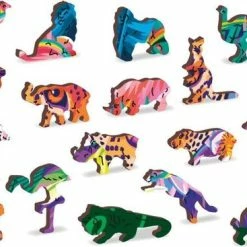 Wooden City WOODEN.CITY 0038-L Puzzel Vormpuzzel 300 Stuk(s) Dieren