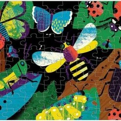 Mudpuppy Puzzel Glow In Dark - Geweldige Insecten - 100 Stukjes