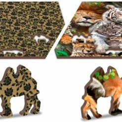 Wooden City Tijd Voor Een Dutje XL - Houten Vormpuzzel - 52x38 Cm - 600 Stukjes -Puzzels Verkoopwinkel 550x371 2