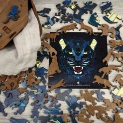 Eco-wood-art Legpuzzel Panter 31 X 28 X 0,5 Cm Hout Bruin 102 St. -Puzzels Verkoopwinkel 550x374 1