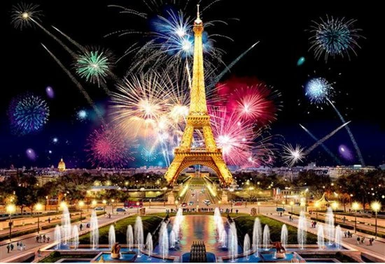 Wooden City - 2 In 1 - Houten Legpuzzel - Paris By Night - 37,5 X 25,4cm 3 Wooden City - 2 In 1 - Houten Legpuzzel - Paris By Night - 37,5 X 25,4cm