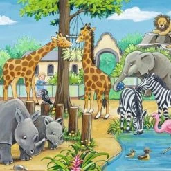 Ravensburger Welkom In De Dierentuin- Twee Puzzels Van 24 Stukjes - Kinderpuzzel -Puzzels Verkoopwinkel 550x380 4