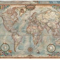 Educa Miniatuur Puzzel - Wereldkaart - 1000 Stukjes 7 Educa Miniatuur Puzzel - Wereldkaart - 1000 Stukjes -Puzzels Verkoopwinkel 550x381 11