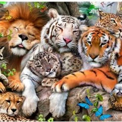 Wooden City Tijd Voor Een Dutje XL - Houten Vormpuzzel - 52x38 Cm - 600 Stukjes -Puzzels Verkoopwinkel 550x383 4