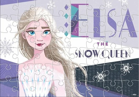 Luna Legpuzzel/kleurplaat Frozen Meisjes 48 Stukjes 4 Luna Legpuzzel/kleurplaat Frozen Meisjes 48 Stukjes - Afbeelding 2