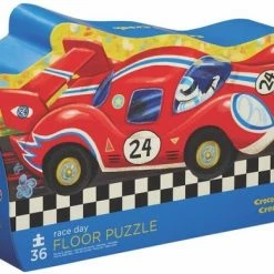 Crocodile Creek Vloerpuzzel Race Day - 36 Stukjes