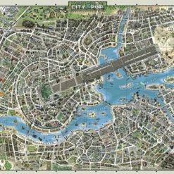 Heye City Of Pop Legpuzzel 2000 Stuk(s) Kaarten -Puzzels Verkoopwinkel 550x389 8