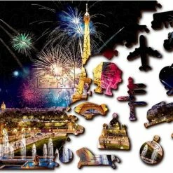 Wooden City - 2 In 1 - Houten Legpuzzel - Paris By Night - 37,5 X 25,4cm 14 Wooden City - 2 In 1 - Houten Legpuzzel - Paris By Night - 37,5 X 25,4cm -Puzzels Verkoopwinkel 550x390 8