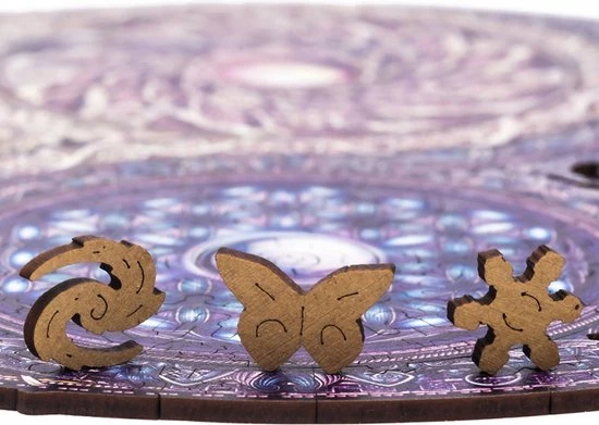 UNIDRAGON Houten Puzzel Mandala - Overkoepelende Tegenstellingen - 350 Stukjes - King Size 33x33 Cm 11 UNIDRAGON Houten Puzzel Mandala - Overkoepelende Tegenstellingen - 350 Stukjes - King Size 33x33 Cm - Afbeelding 9