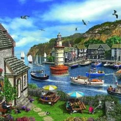 Rebo Productions Rebo Legpuzzel 1000 Stukjes – Village Harbour 9 Rebo Productions Rebo Legpuzzel 1000 Stukjes – Village Harbour -Puzzels Verkoopwinkel 550x391 22