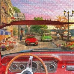 Rebo Productions Rebo Legpuzzel 2000 Stukjes - Driving Through Paris -Puzzels Verkoopwinkel 550x391 26