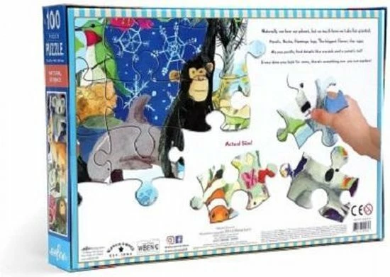 Puzzel Eeboo 100 Stukjes - Natural Science 4 Puzzel Eeboo 100 Stukjes - Natural Science - Afbeelding 2