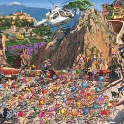 Piatnik Puzzel Wielrennen/Bicycle Race - Francois Ruyer 1000 Stukjes -Puzzels Verkoopwinkel 550x391 29