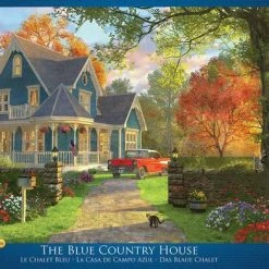Eurographics Puzzel The Blue Country House - Dominic Davison - 1000 Stukjes