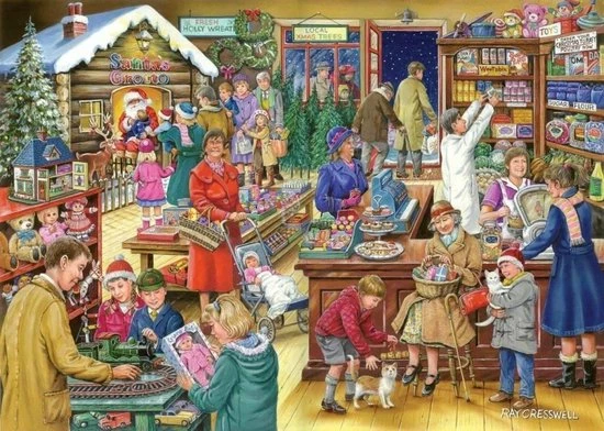 House Of Puzzles No.9 - Christmas Treats Puzzel 500 Stukjes 4 House Of Puzzles No.9 - Christmas Treats Puzzel 500 Stukjes - Afbeelding 2