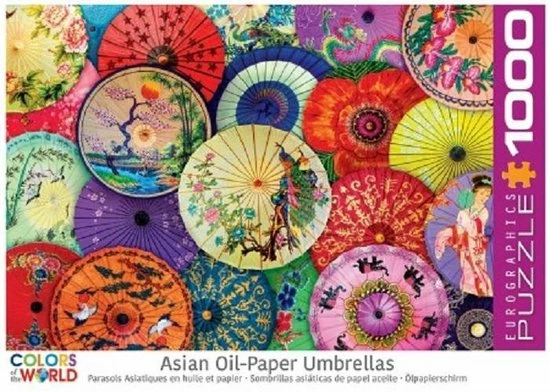 Eurographics Asian Oil Paper Umbrellas (1000) 4 Eurographics Asian Oil Paper Umbrellas (1000) - Afbeelding 2
