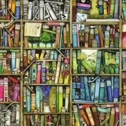 Ravensburger Puzzel Bizarre Boekenkast - Legpuzzel - 1000 Stukjes -Puzzels Verkoopwinkel 550x392 53