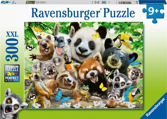 Ravensburger Puzzel 300 Stukjes Wildlife Selfie 3 Ravensburger Puzzel 300 Stukjes Wildlife Selfie