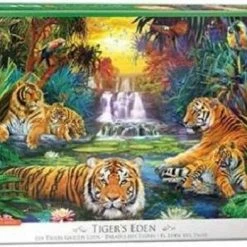Puzzel Eurographics Tigers Eden 500 Stukjes