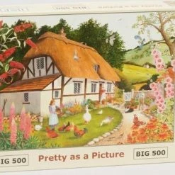 House Of Puzzles Legpuzzel - XL 500 Grote Stukken - Pretty As A Picture - House Of Puzzels