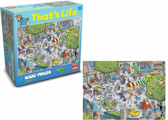 Goliath That's Life 1000pcs Village 7 Goliath That's Life 1000pcs Village - Afbeelding 5