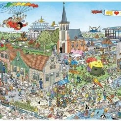 Jumbo Jan Van Haasteren Puzzelbundel - 2 Stuks - De Bibliotheek 1000 Stukjes & Rondje Texel 1000 Stukjes -Puzzels Verkoopwinkel 550x394 19