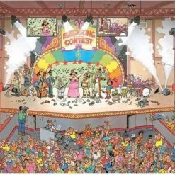Jumbo Jan Van Haasteren - 3 Stuks - De Sluizen 1000 Stukjes & Eurovisie Songfestival 1000 Stukjes & De Oase 1500 Stukjes -Puzzels Verkoopwinkel 550x394