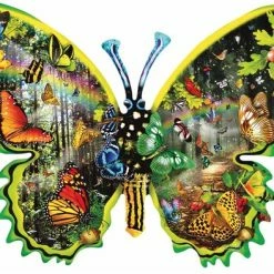 SunsOut Shaped Legpuzzel Butterfly Migration