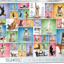Eurographics Puzzel Yoga Dogs - 1000 Stukjes 11 Eurographics Puzzel Yoga Dogs - 1000 Stukjes -Puzzels Verkoopwinkel 550x395 15