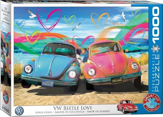 Eurographics Puzzel - VW Beetle Love - Parker Greenfield (1000) 3 Eurographics Puzzel - VW Beetle Love - Parker Greenfield (1000)