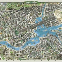 Heye City Of Pop Legpuzzel 2000 Stuk(s) Kaarten -Puzzels Verkoopwinkel 550x395 19