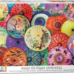 Eurographics Asian Oil Paper Umbrellas (1000)