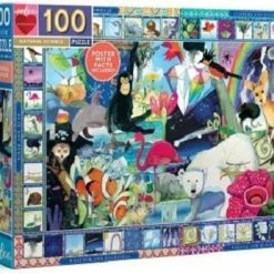 Puzzel Eeboo 100 Stukjes - Natural Science