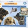 Rebo Productions Puzzels 2x24 3+ - Babydieren - Puzzel 2 X 24 Stukjes