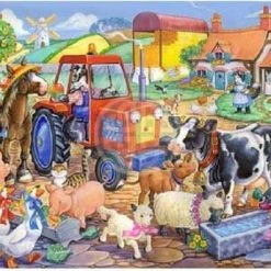 Legpuzel - 80 Grote Stukjes - Farm Friends - The House Of Puzzles