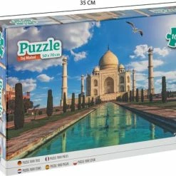 Grafix Puzzel 1000 Stukjes Volwassenen | Thema Taj Mahal | Afmeting 50 X 70 CM | Legpuzzel -Puzzels Verkoopwinkel 550x397 10