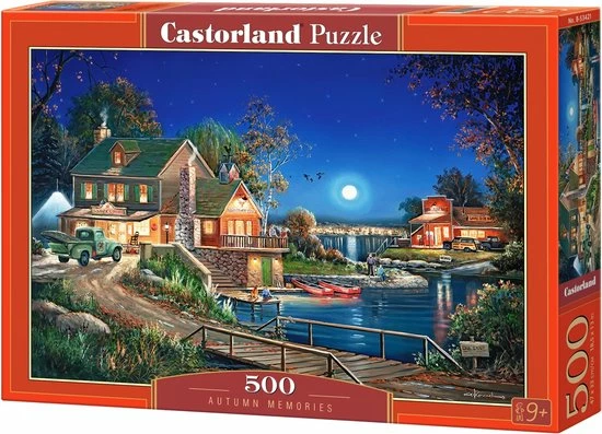 Castorland Autumn Memories 500 Stukjes 3 Castorland Autumn Memories 500 Stukjes