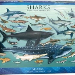 Eurographics Puzzel Haaien - 1000 Stukjes