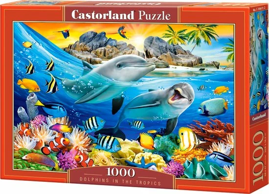 Castorland Dolphins In The Tropics - 1000pcs 3 Castorland Dolphins In The Tropics - 1000pcs