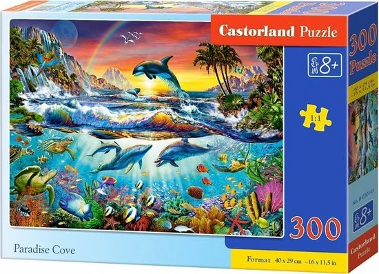 Castorland Legpuzzel Paradise Cove 300 Stukjes 3 Castorland Legpuzzel Paradise Cove 300 Stukjes