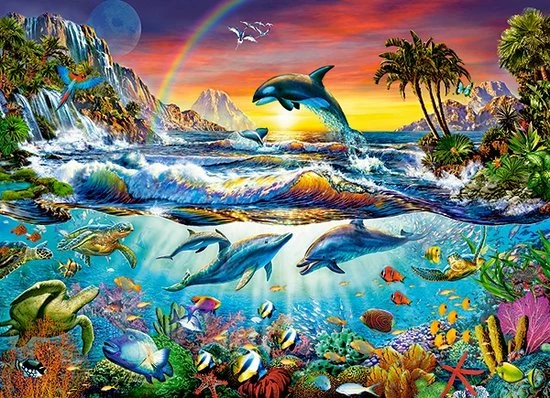 Castorland Legpuzzel Paradise Cove 300 Stukjes 5 Castorland Legpuzzel Paradise Cove 300 Stukjes - Afbeelding 3