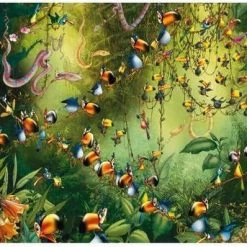 Piatnik Kunst Puzzel Francois Ruyer - Toekans In De Jungle (1000 Stukjes)