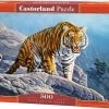 Castorland Tiger On The Rocks 500 Stukjes -Puzzels Verkoopwinkel 550x398 20