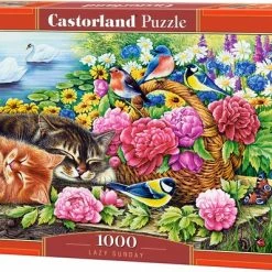 Castorland Lazy Sunday Legpuzzel 1000 Stuk(s) Dieren