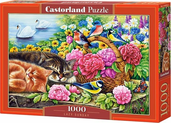 Castorland Lazy Sunday Legpuzzel 1000 Stuk(s) Dieren 3 Castorland Lazy Sunday Legpuzzel 1000 Stuk(s) Dieren