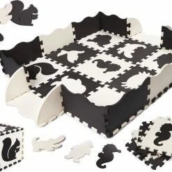IKONKA Foam Puzzelmat Voor Kinderen 25el. Zwart/wit -Puzzels Verkoopwinkel 550x399 14