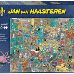 Jan Van Haasteren De Muziekwinkel Puzzel - 5000 Stukjes 19 Jan Van Haasteren De Muziekwinkel Puzzel - 5000 Stukjes -Puzzels Verkoopwinkel 550x399 2