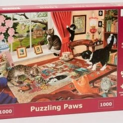 House Of Puzzles Legpuzzel - 1000 Stukjes -Puzzling Paws - House Of Puzzels